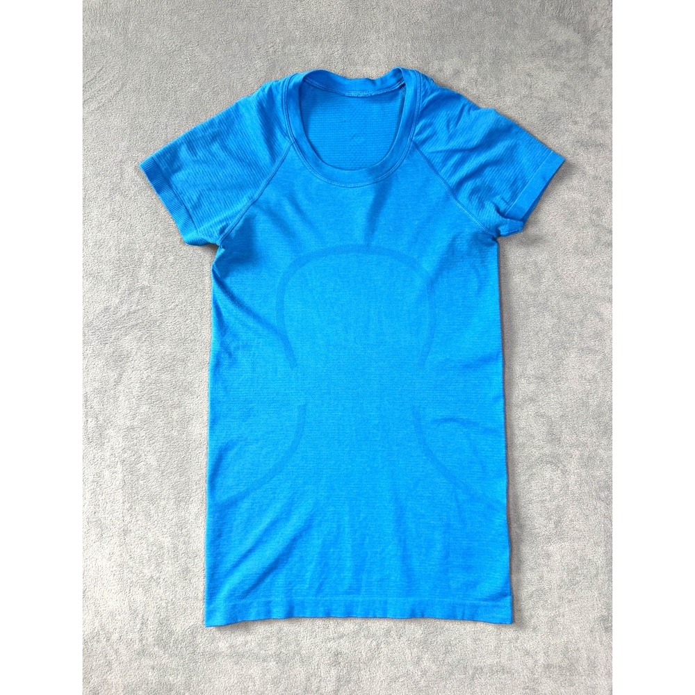 Lululemon Swifty Tech Women's Size 4 Short Sleeve Shirt Slim Athletic Running
